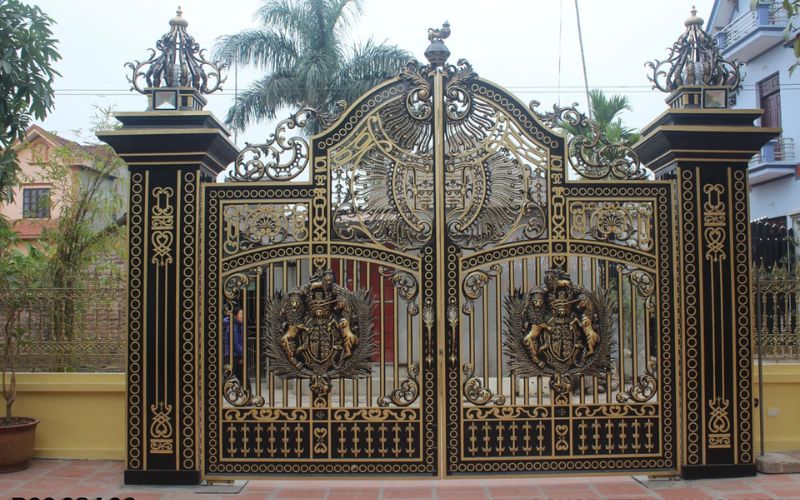 cổng biệt thự tân cổ điển